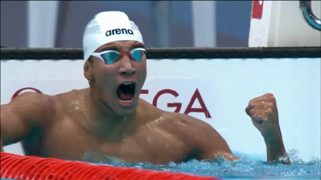Nage libre messieurs: Ahmed Hanaoui (TUN) remporte l'or olympique à 18 ans ! [RTS]
