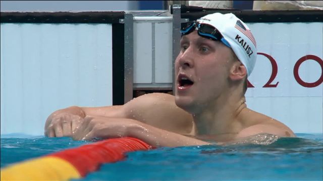 400m 4 nages messieurs: Kalisz (USA) remporte aisément l'or [RTS]