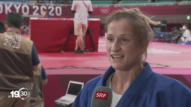 Jeux olympiques: Fabienne Kocher frôle le bronze en judo. Larme à l'oeil et l'arme au fourreau pour les escrimeurs [RTS]