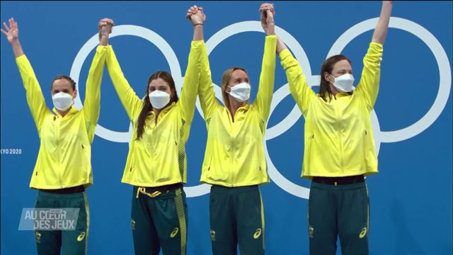Natation: Record du monde pour les Australiennes au relais 4x100m Libre [RTS]