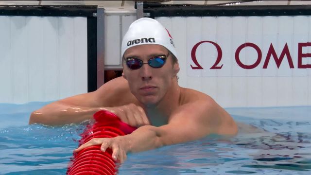 Natation, 200m 4 nages messieurs: le 3ème rang de la demi-finale pour Jeremy Desplanches (SUI) [RTS]