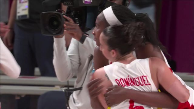 Basketball dames, ESP – SRB (85-70): l’Espagne s’impose et prend la tête du groupe A [RTS]