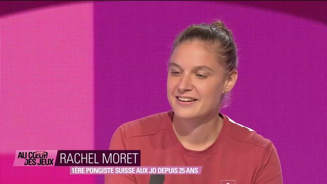 Tennis de table: Rachel Moret sur le plateau de la RTS [RTS]
