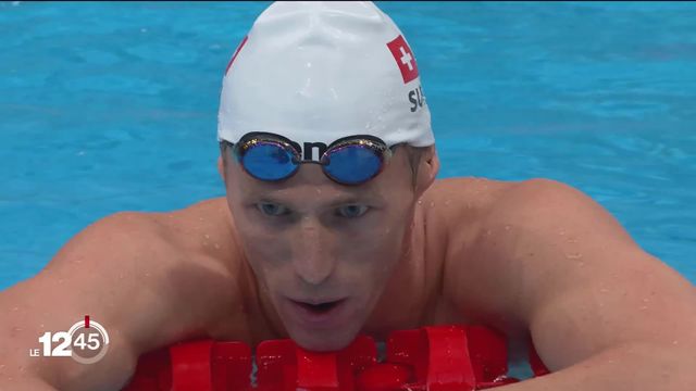 Tokyo 2020: le Genevois Jérémy Desplanches décroche le bronze en natation [RTS]