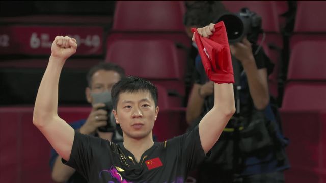Tennis de table, finale messieurs: Ma Long (CHN) remporte le titre olympique face à son compatriote Fan Zhendong [RTS]