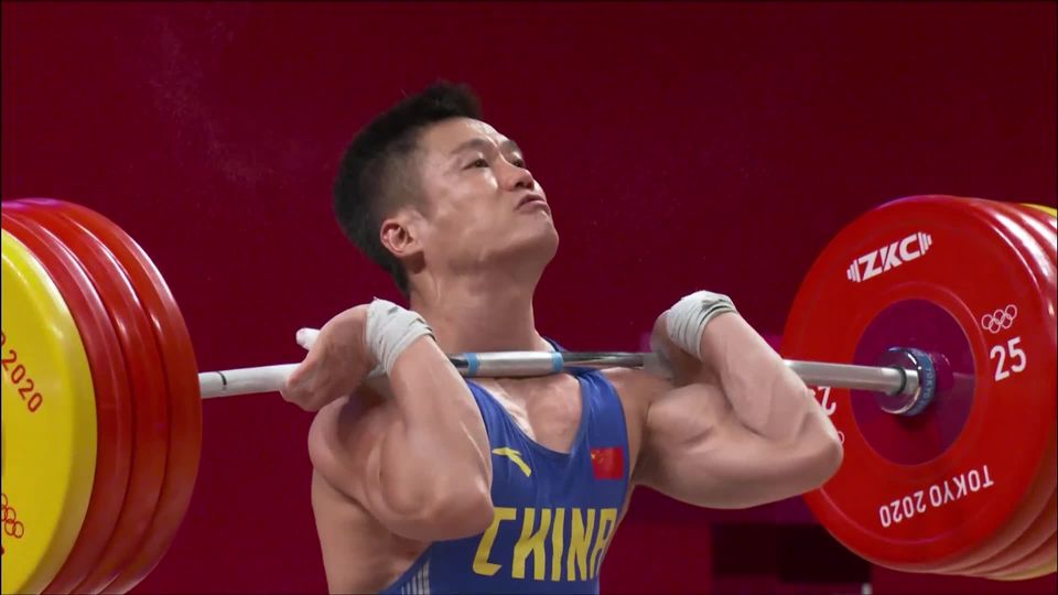 Haltérophilie, 81kg messieurs: l’or pour le Chinois Xiaojun Lyu malgré un dernier essai raté à 210kg! [RTS]