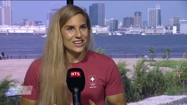 Escalade: Petra Klinlger à l'interview avant les épreuves de la semaine prochaine [RTS]