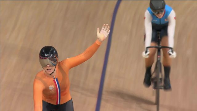 Cyclisme piste, keirin dames: Shanne Bradspennincx (NED) médaillée d’or! [RTS]