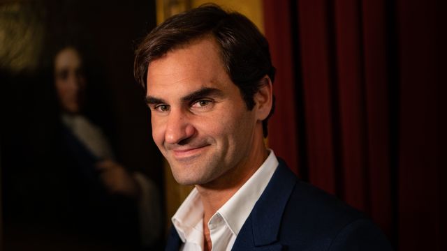 Roger Federer à Genève en février 2019. [Jay Louvion - RTS]