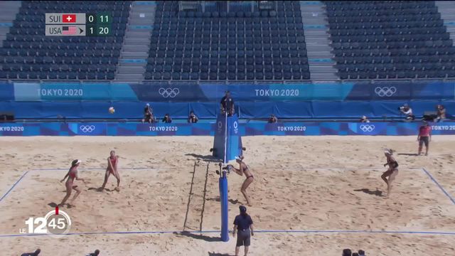Tokyo 2020 - Beach-volley: Anouk Vergé-Dépré et Joana Heidrich en lice pour le bronze [RTS]