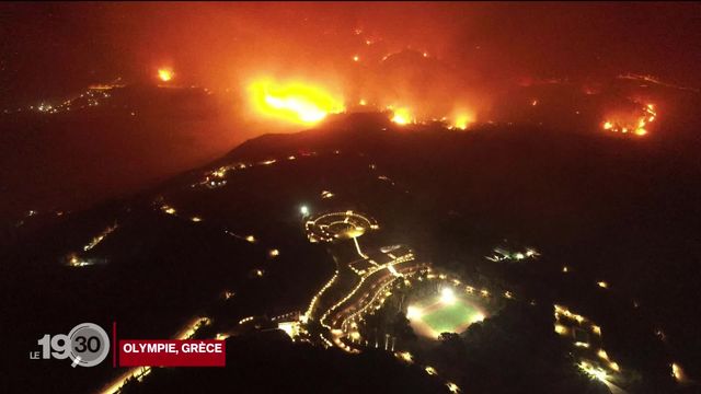Crise climatique: la Turquie et la Grèce sont toujours en proie à de violents incendies [RTS]
