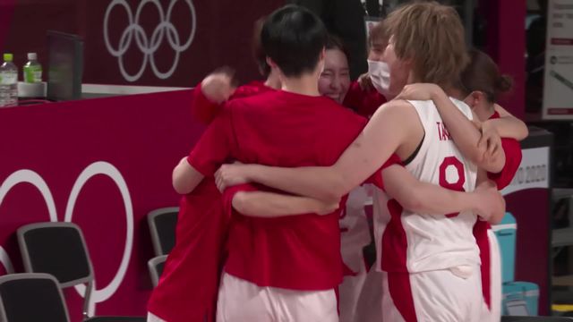 Basketball dames, JPN – FRA (87-71): le Japon qualifié pour la finale olympique! [RTS]