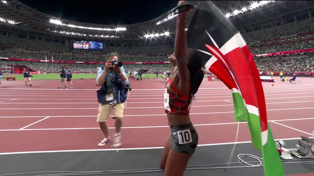 Athlétisme, 1500m dames: l’or pour Faith Kipyegon (KEN), Sifan Hassan (NED) en bronze [RTS]