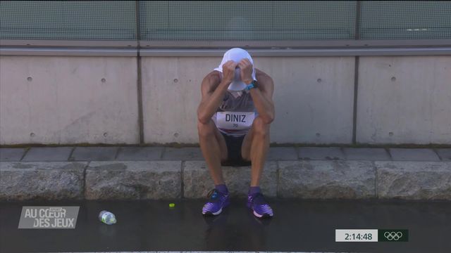 Athlétisme: retour sur les participations du marcheur Yohann Diniz aux Jeux Olypiques [RTS]