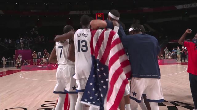 Basketball, USA - FRA (87-82): les USA remportent la médaille d'or ! [RTS]