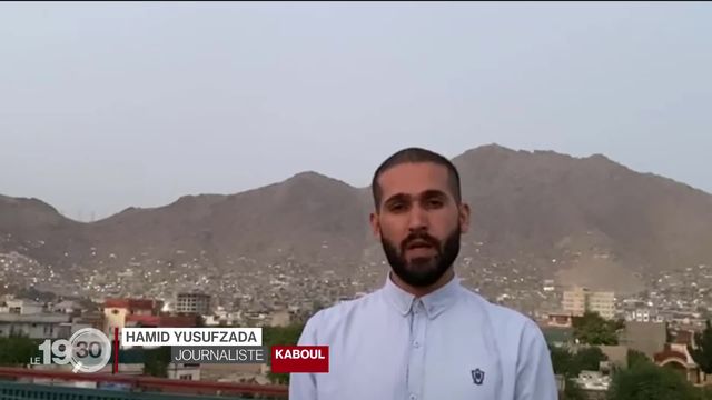 Afghanistan: récit d'une journée sous haute-tension à Kaboul, avec le journaliste afghan Hamid Yusuzada [RTS]