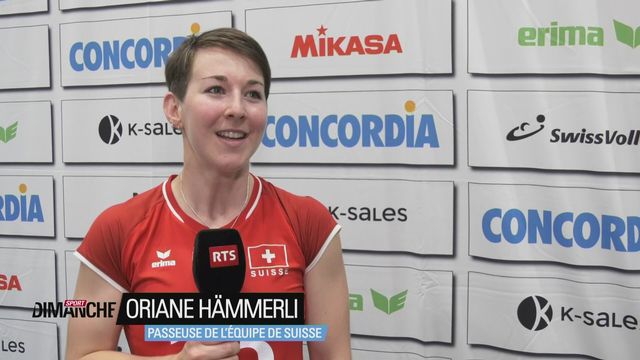Volleyball: avec Oriane Hämmerli [RTS]