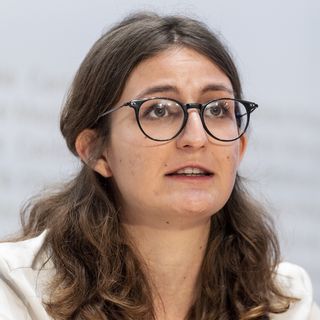 Julia Küng, coprésidente des Jeunes Vert-e-s. [Alessandro della Valle - Keystone]