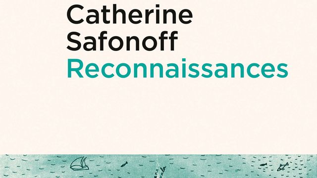 La couverture de "Reconnaissances", signé Catherine Safonoff. [Editions Zoé]