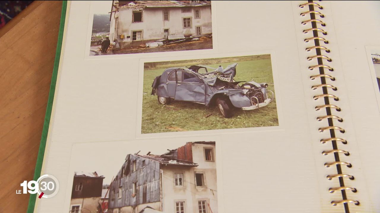 Il y a 50 ans, une tornade dévastait la vallée de Joux. Elle a marqué ses habitants. [RTS]