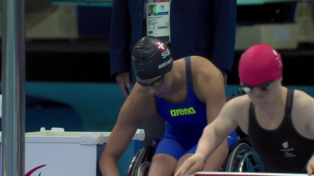 Paralympiques, natation, 400m libre: N. Meister (SUI) décroche le bronze [RTS]