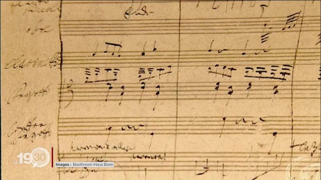 A Lausanne, un algorithme s’inspire de la 10eme symphonie inachevée de Beethoven [RTS]
