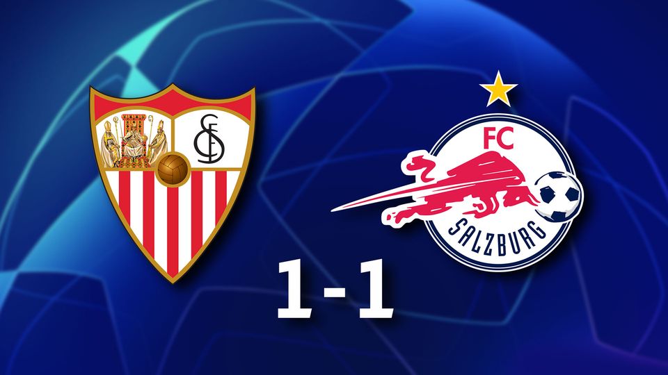 1ère journée Gr.G, Sevilla FC - RB Salzburg (1-1) : résumé du match