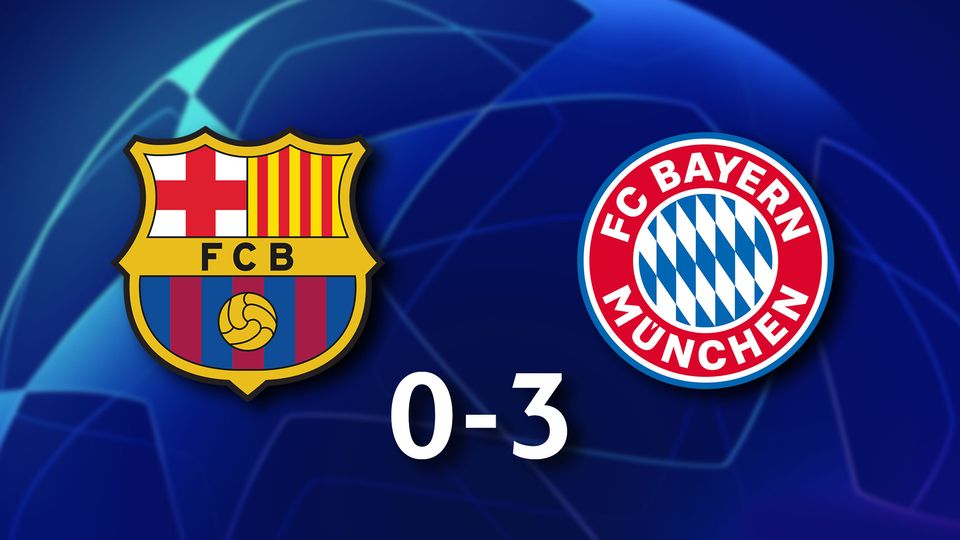 1ère journée Gr.E, Barcelone - Bayern Munich (0-3) : le Bayern Munich fête le Barça au Camp Nou
