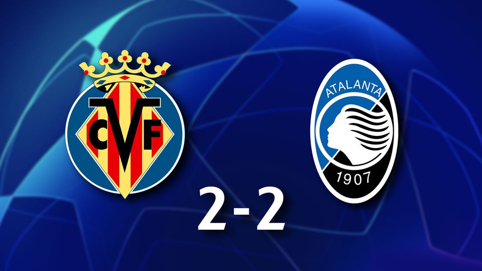 1ère journée Gr.F, Villarreal - Atalanta (2-2) : résumé du match