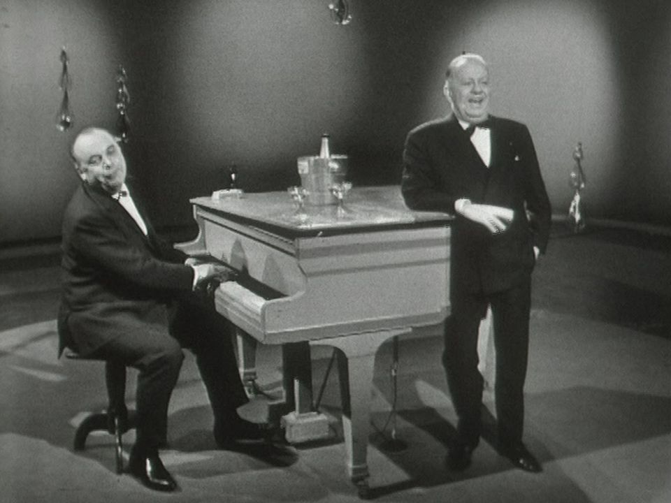 Gilles et Urfer en 1962. [RTS]