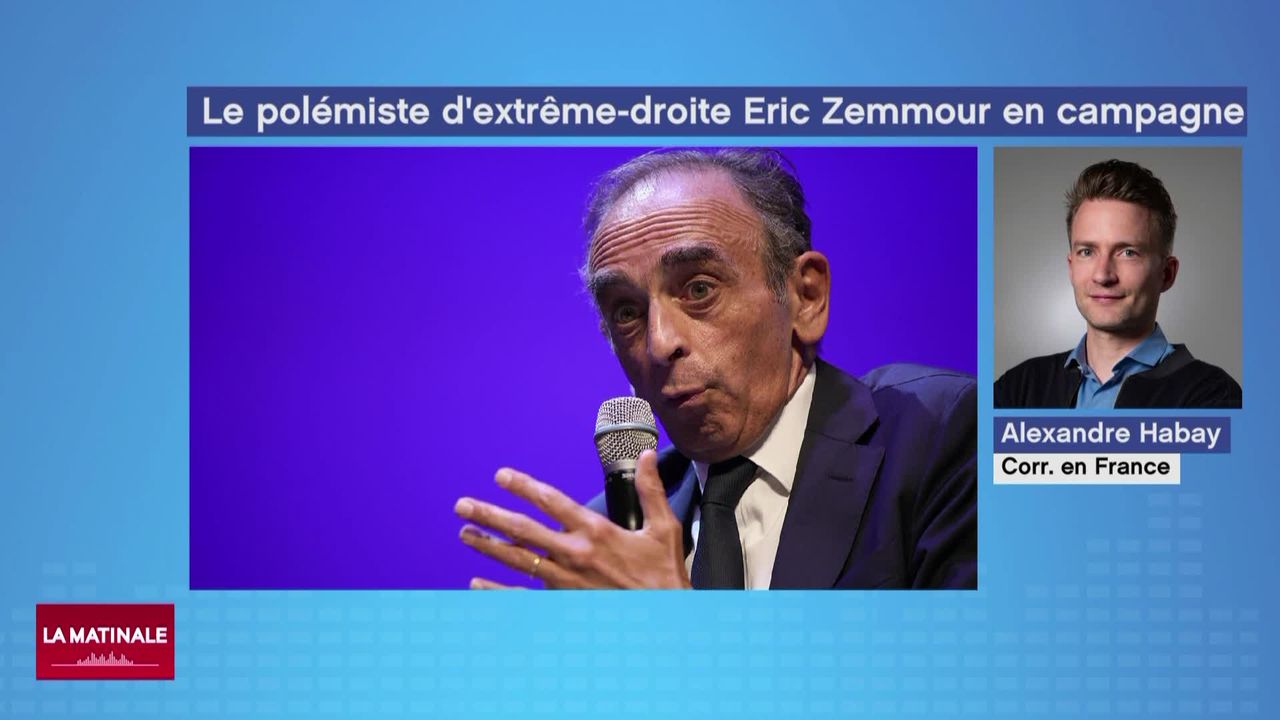 Eric Zemmour, le phénomène politico-médiatique de la rentrée (vidé) [RTS]
