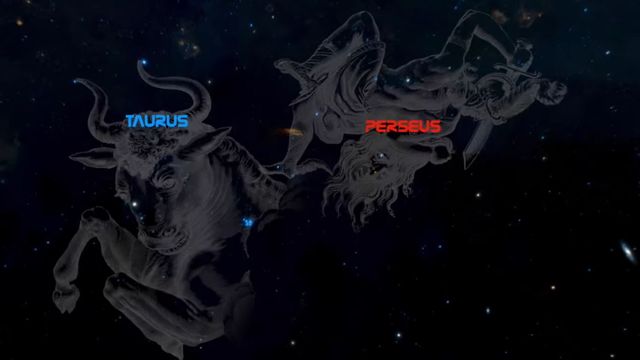 Les constellations du Taureau et de Persée. [Alyssa Goodman, Jasen Chambers - Center for Astrophysics | Harvard & Smithsonian]