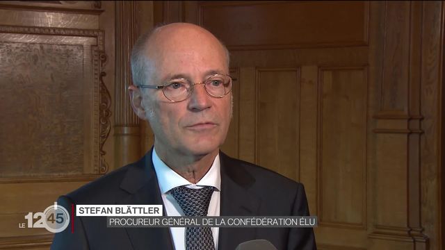 Stefan Blättler brillamment élu procureur général de la Confédération [RTS]
