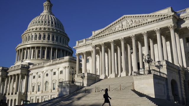 Le Capitole, bâtiment du Congrès américain, à Washington. [Patrick Semansky / AP Photo - KEYSTONE]