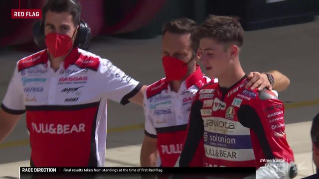 GP des Amériques, Moto3: Izan Guevara (ESP) remporte la course après un deuxième drapeau rouge ! [RTS]