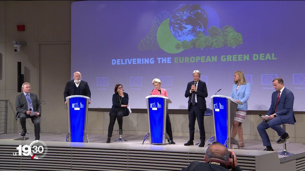L'Union européenne lance un plan climatique d'une ambition inédite dans l'histoire du continent [RTS]