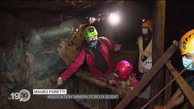 Série mine de Suisse 3-5: au Tessin, une mine d'or abandonnée s'est transformée en attraction touristique [RTS]