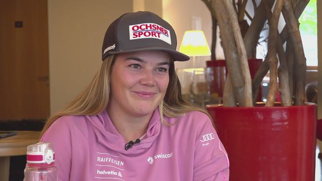 Ski alpin: Mélanie Meillard à l'interview [RTS]
