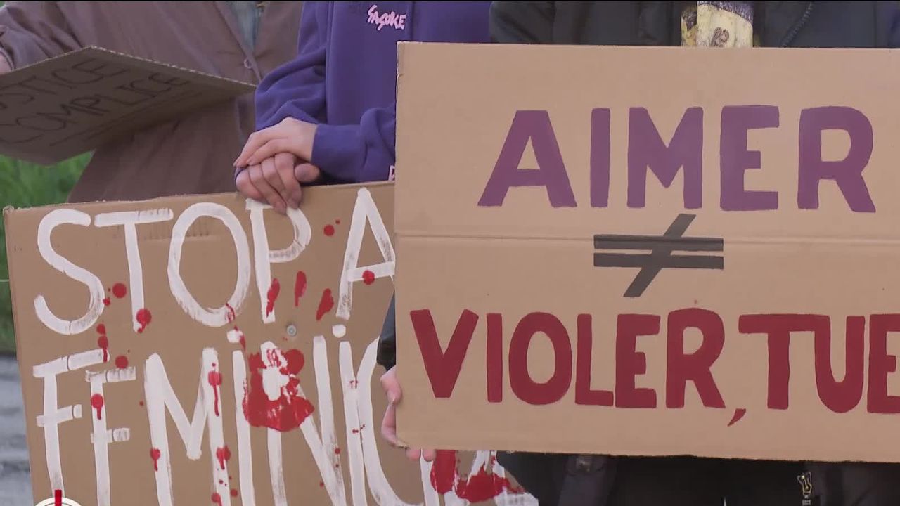 Jura: manifestation lundi soir de 80 personnes à Porrentruy contre les féminicides [RTS]