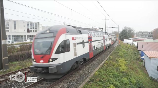 Le trafic ferroviaire a repris ce matin de manière restreinte entre Lausanne et Genève [RTS]