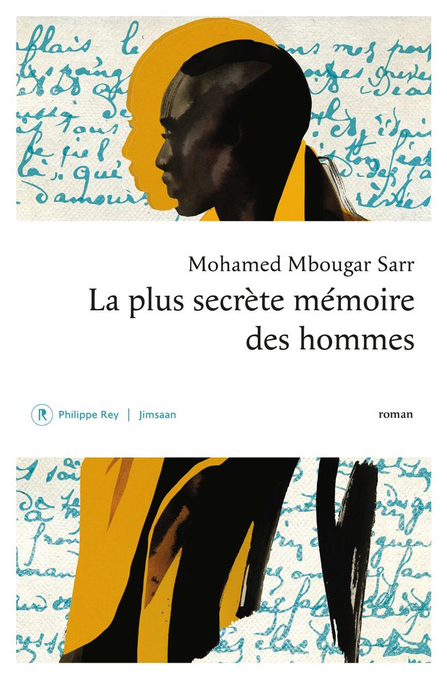 Das Cover des Romans "Die geheimste Erinnerung der Männer" von Mohamed Mbougar Sarr. [Ed. Philippe Rey/Jimsaan]
