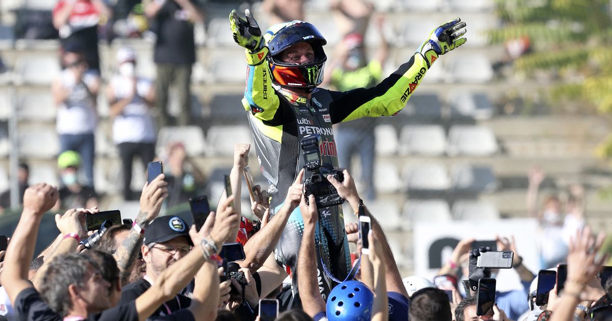 MotoGP: Rossi 10e de son dernier Grand Prix