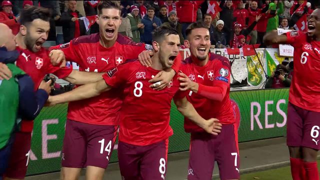 Gr. C, Suisse - Bulgarie (4-0): une Nati exceptionnelle se qualifie pour la coupe du monde ! [RTS]