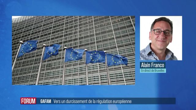 L’Union européenne s’apprête à mieux réguler et encadrer les GAFAM (vidéo) [RTS]