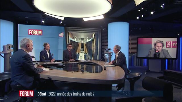 Le grand débat - 2022, année des trains de nuit? [RTS]
