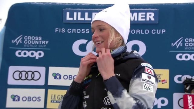 Lillehammer (NOR), skiathlon dames: Frida Karlsson (SWE) devance la star Johaug (NOR) pour 3 dixièmes [RTS]