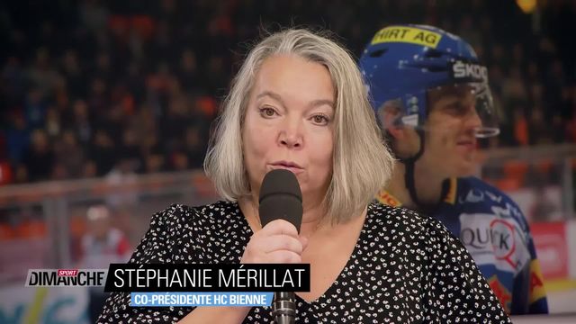 Hockey: Entretien avec Stéphanie Mérillat [RTS]