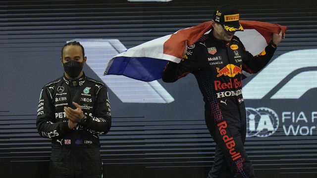 Max Verstappen est bel et bien le nouveau champion du monde. [AP Photo/Hassan Ammar - Keystone]
