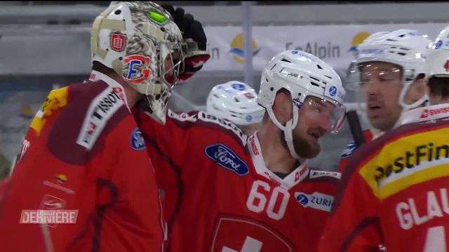 Hockey sur glace, Tournoi de Viège: l'équipe suisse s'impose 3-2 face à la Slovaquie [RTS]