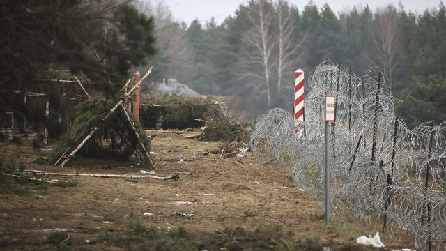 La Biélorussie et la Pologne accusées de violer les droits de l'Homme à leur frontière. [LEONID SHCHEGLOV - KEYSTONE]